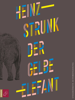 cover image of Der gelbe Elefant (Ungekürzt)